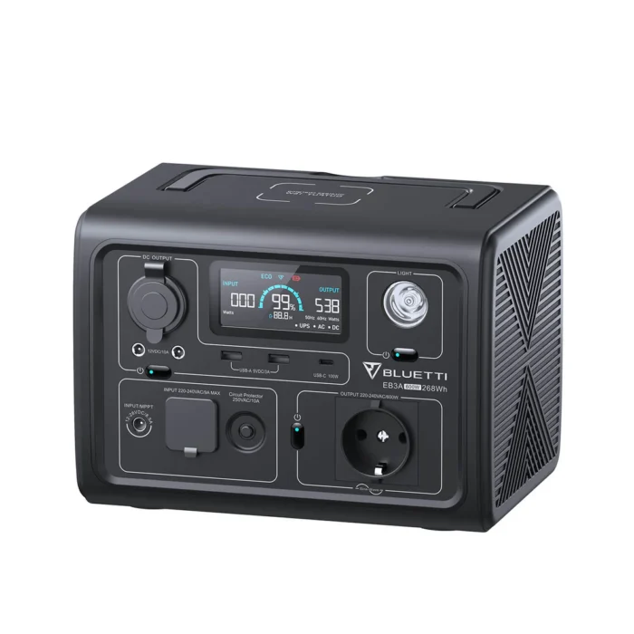 Bluetti EB3A Tragbare Powerstation  600W 268Wh - Image 2