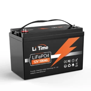 LiTime 12V 100Ah LiFePO4 Deep-Cycle Batterie